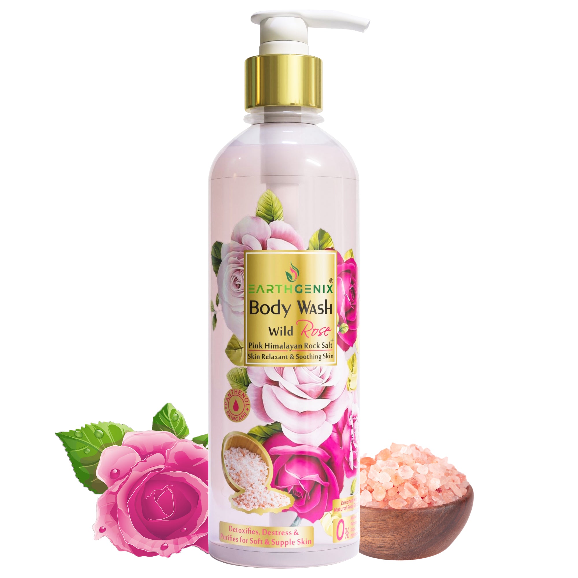 Body Wash 2 pack: VILLROSE MED ROSA HIMALAYA-SALT